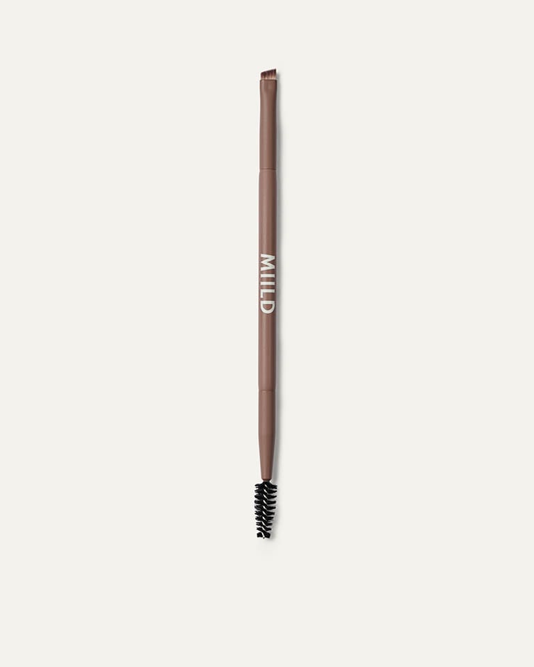 Dual-Ended Eyebrow Brush