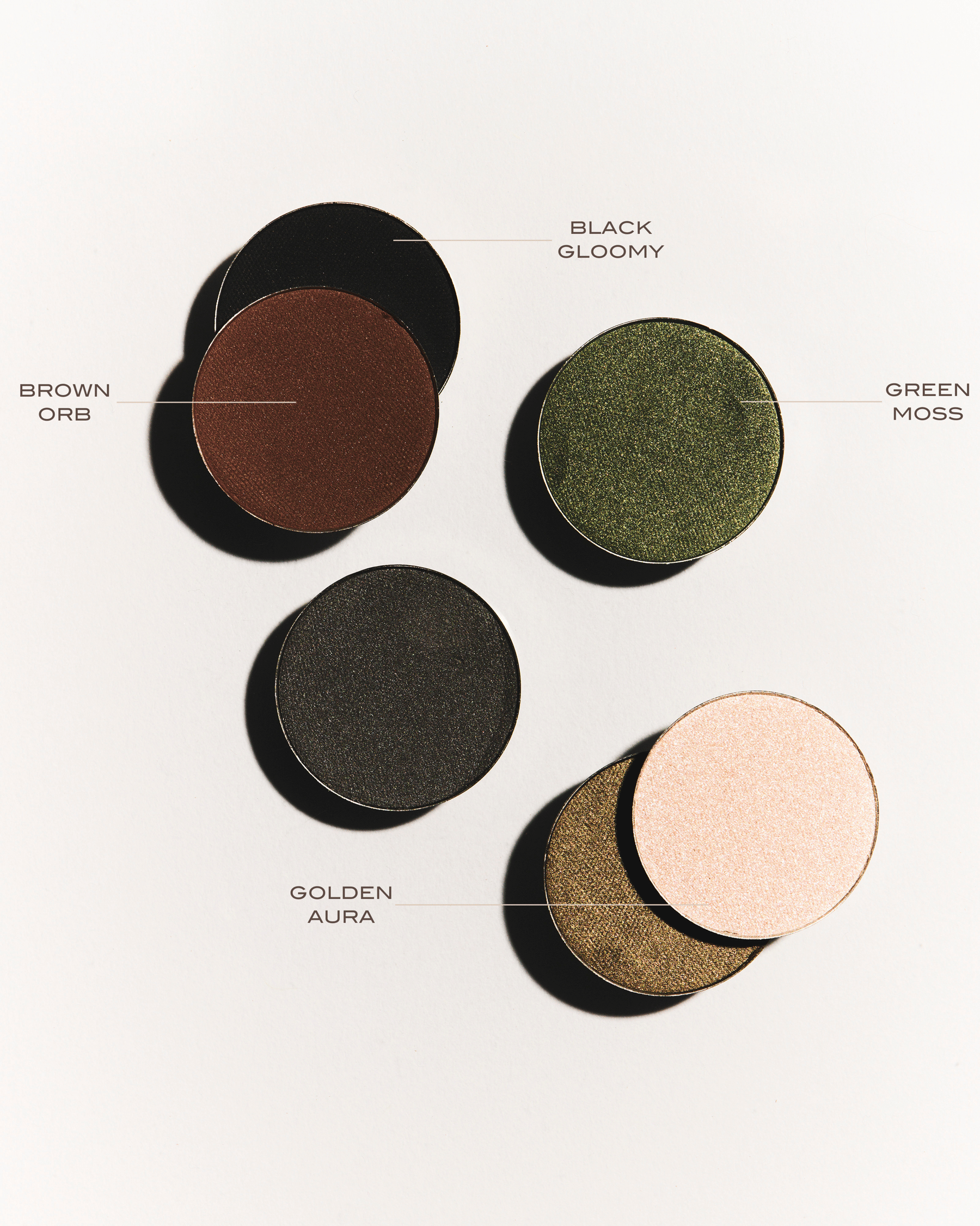 Natural Mineral Eyeshadow Duo 01 Black Gloomy Natural Mineral Eyeshadow Duo 01 Black Gloomy