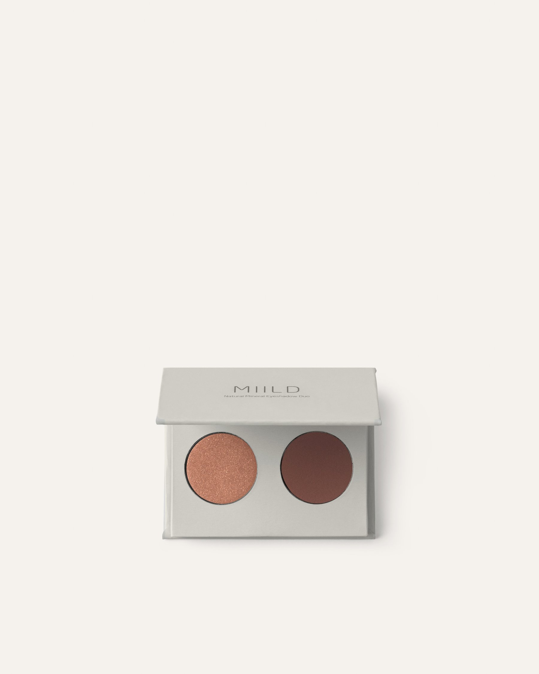 Natural Mineral Eyeshadow Duo 04 Brown Orb