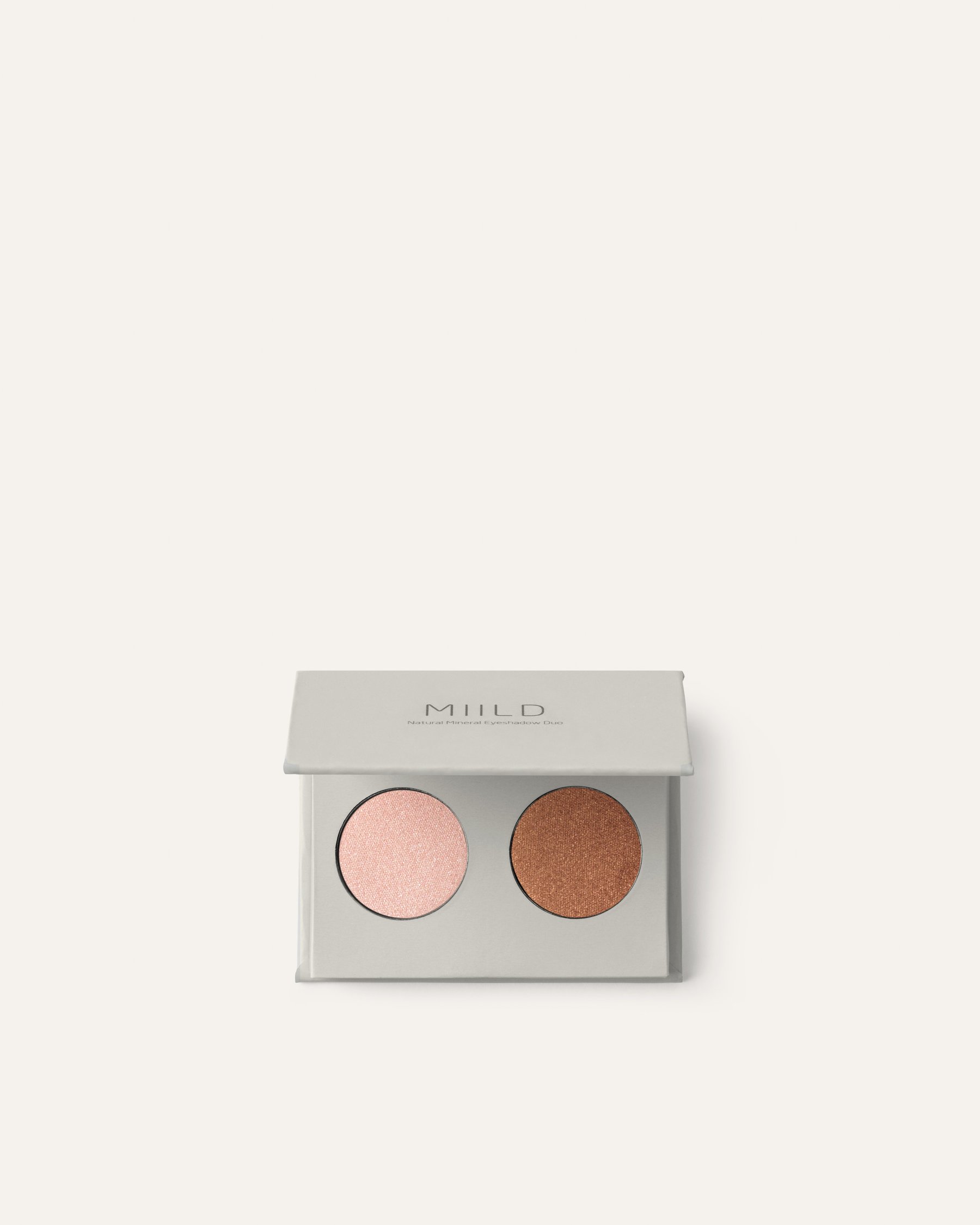 Natural Mineral Eyeshadow Duo 02 Golden Aura